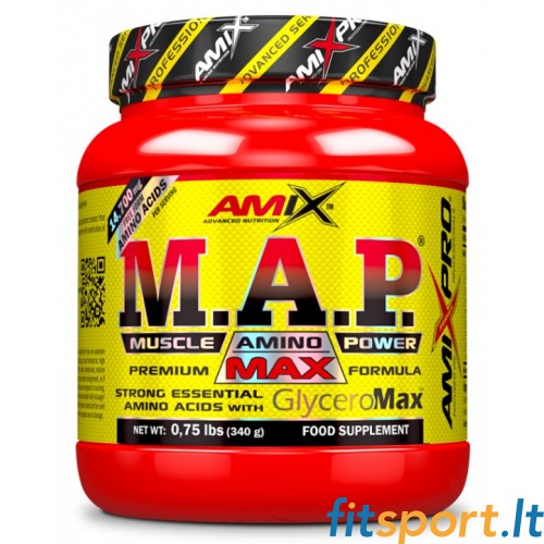 AmixPro M.A.P.® koos GlyceroMax® 340 g (asendatavad aminohapped glütserooliga) 